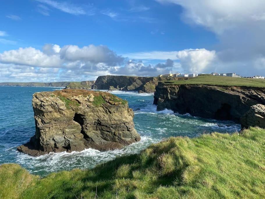 Surf'S Up! Perfect Base For Holidays Or Work In Cornwall St Columb Major Eksteriør billede